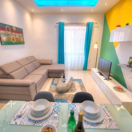 Spacious And Beautifully Furnished 3 Bedrooms/3bathrooms With 2 Balconies Wvid1-1 * Gzira