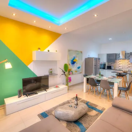 Spacious And Beautifully Furnished 3 Bedrooms/3bathrooms With 2 Balconies Wvid1-1 * Gzira