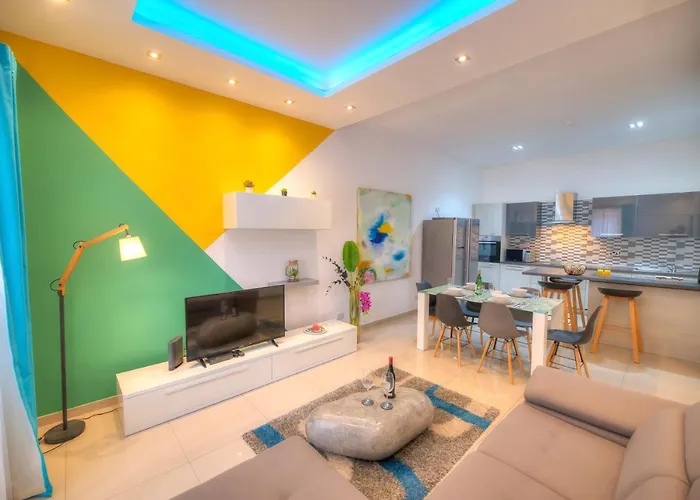 Spacious And Beautifully Furnished 3 Bedrooms/3bathrooms With 2 Balconies Wvid1-1 * Gzira